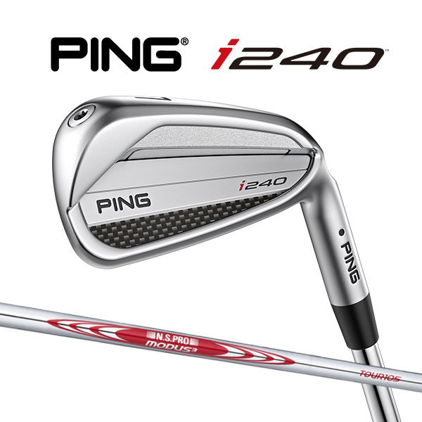 新作 ピン i240 アイアン5本セット N.S.PRO モーダス3 ツアー105 スチールシャフト PING GOLF アイ240 IRON NS プロ MODUS TOUR 25C