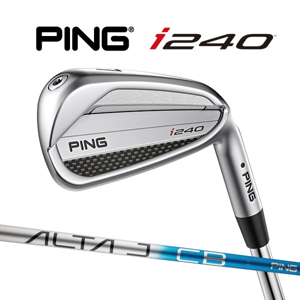 新作 ピン i240 アイアン5本セット アルタ J CB ブルー オリジナルカーボンシャフト PING GOLF アイ240 IRON ALTA BLUE 25C