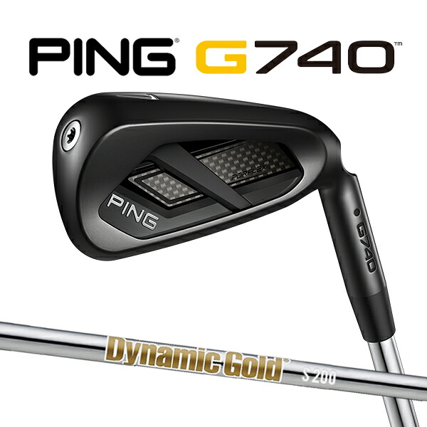 ピン G740 アイアン5本セット ダイナミックゴールド スチールシャフト PING GOLF ジー740 IRON Dynamic Gold 26C 特注 カスタム｜Japan Net Golf 店