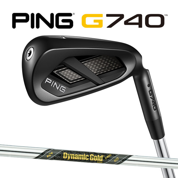 ピン G740 アイアン5本セット ダイナミックゴールド MID 115 スチールシャフト PING GOLF ジー740 IRON Dynamic Gold 26C 特注 カスタム｜Japan Net Golf 店 96,800円