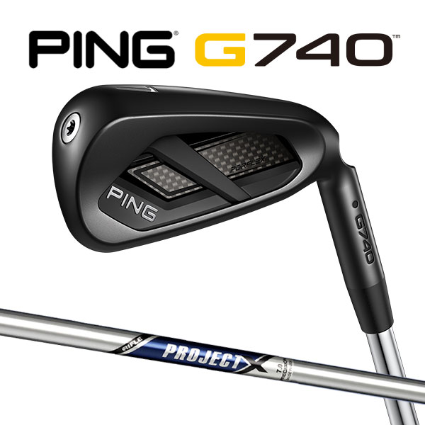 ピン G740 アイアン単品 プロジェクトX スチールシャフト PING GOLF ジー740 IRON PROJECT X 26C 特注 カスタム｜Japan Net Golf 店