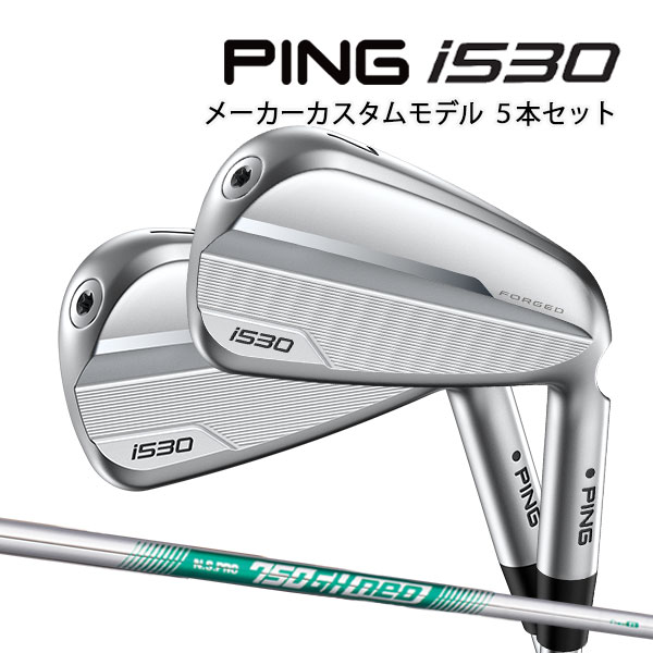 楽天市場】♪【24年モデル】ピン i530 アイアン5本セット(#6〜9