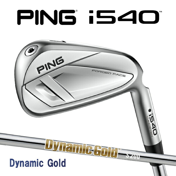 ピン i540 アイアン単品 ダイナミックゴールド スチールシャフト PING GOLF アイ540 IRON Dynamic Gold DG 26C