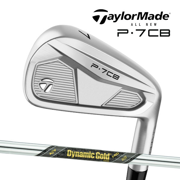 新作 テーラーメイド P7CB アイアン単品 (#4,#5) [ダイナミックゴールド MID 115/S200] スチールシャフト TaylorMade IRON MODUS 24C