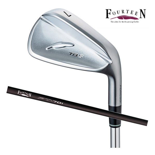 新作 フォーティーン TB-5 FORGED アイアン単品 (5I) [FT-70i] カーボンシャフト FOURTEEN 25C