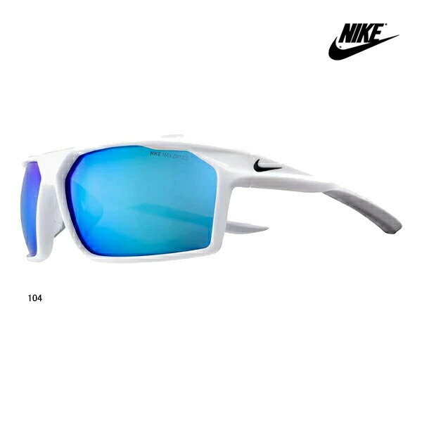 ナイキ サングラス NIKE NIKE TRAVERSE M AF E EV1051 104 メンズ レディース 男女兼用 ホワイト ブルーミラー レンズ アイウエア 眼鏡 めがね メガネ 26ET