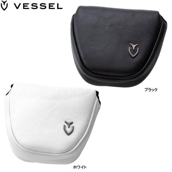 【23年継続モデル】ベゼル 本革製パターカバー(マレット用) PC2217 Genuine Leather Puttercover VESSEL｜Japan Net Golf 店