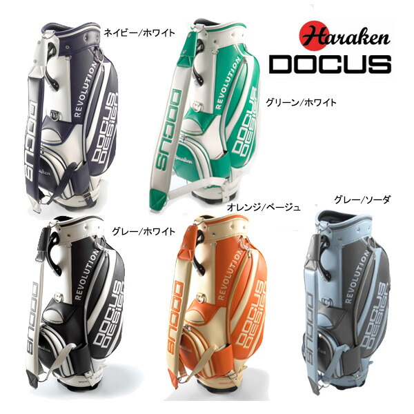 Docus Design グレー キャディバッグ スタンド キャディバッグ スタイリッシュ スタンド バッグ