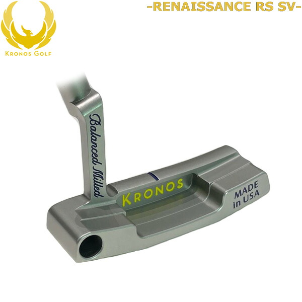 ♪【21年モデル】クロノスゴルフ ルネサンスRS SV パター ブレード(ピン)型 KRONOS GOLF RENAISSANCE｜Japan Net Golf 店