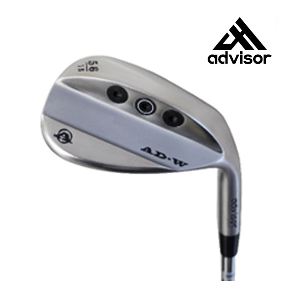 新作 アドバイザー AD-W ウェッジ オリジナルスチールシャフト ADVISOR エーディーダブル WEDGE 24C