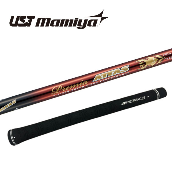 USTマミヤ プレミアATTAS アッタス カーボンシャフト スリーブ付き レディス シニア ドライバー フェアウェイウッド ユーティリティ 用 25c 22,499円