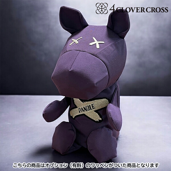 4クローバークロス パンドル ヘッドカバー【 Awning fabric パープル カスタマイズ商品 (撥水生地) made by S.D 】pandle 4clovercross 手作り 高級HC 26E