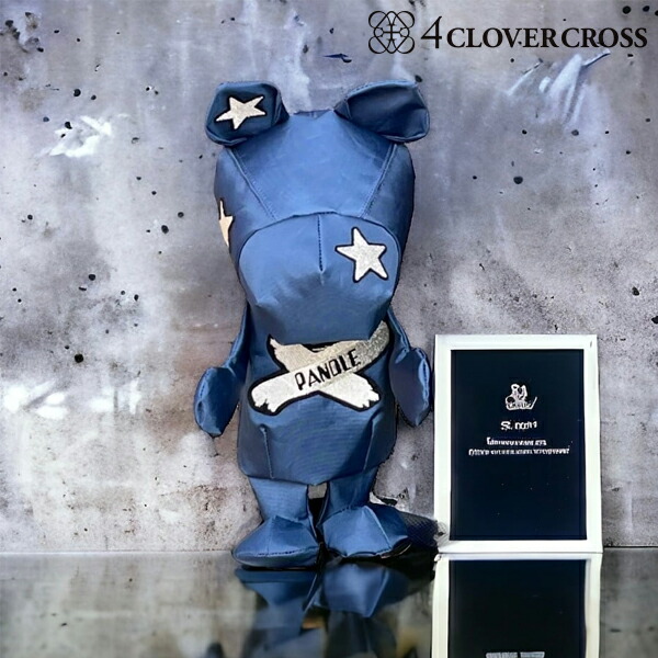 4クローバークロス パンドル ヘッドカバー【 Navy pandle［防水生地］カスタマイズ商品 made by S.D 】Premium Headcover pandle 4clovercross 26E