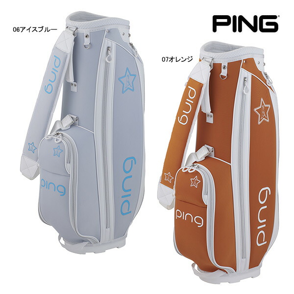 ピン ゴルフ 26年春夏モデル 新色 キャディバッグ CB-L2504 カート カジュアル CB 38658 06 07 PING GOLF 軽量 2.7kg レディース ラウンド 鞄 収納 26ET 10PT|Japan Net Golf 店