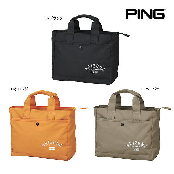 ピン ゴルフ 26年春夏モデル 新色 バッグ GB-U2503 アリゾナカジュアルラウンドトート 38234 07 08 09 PING GOLF ARIZONA CASUAL ROUND TOTE カート 26ET 10PT｜Japan Net Golf 店