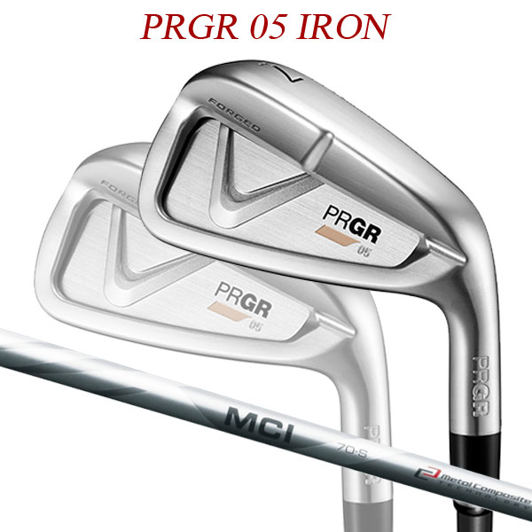 プロギア 05 アイアン単品 48,52,57 MCI 120 カーボンシャフト PRGR IRON 選択