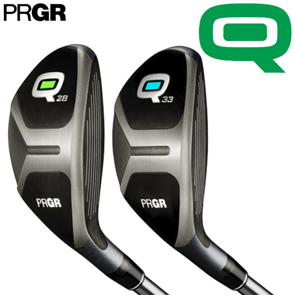 【18年モデル】 プロギア Q(キュー) Q28/ Q33 ユーティリティ [REG オリジナル] カーボンシャフト PRGR UTILITY｜Japan Net Golf 店