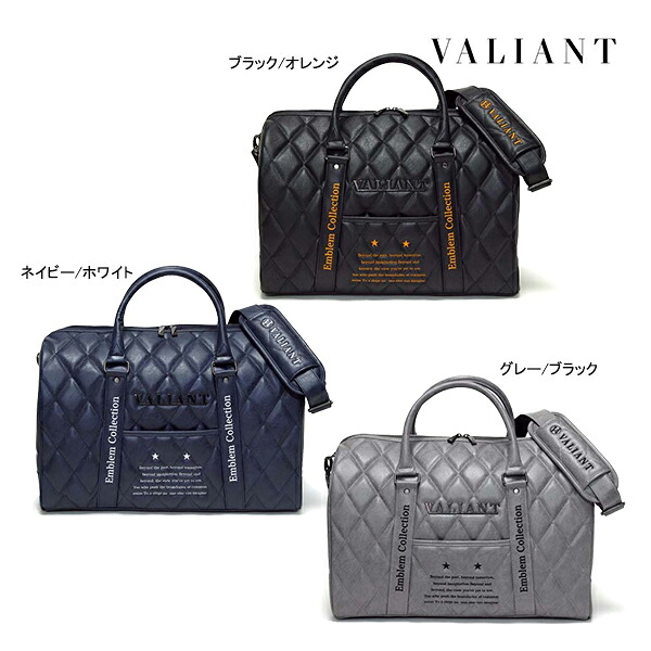 バリアント ボストンバッグ エンブレムコレクション VAE-005 BB STANDARD EMBLEM COLLECTION VALIANT 数量限定 高級素材 撥水性 耐久性 レゴリス 26ET｜Japan Net Golf 店