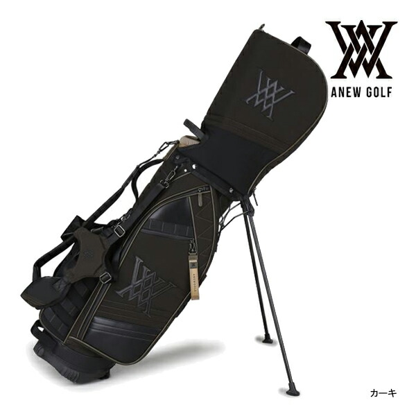 ANEW アザスゴルフ ゴルフバッグ キャディバッグ2/10まで Azas Golf アザスゴルフ アニュー MID スタッフ キャディバッグ