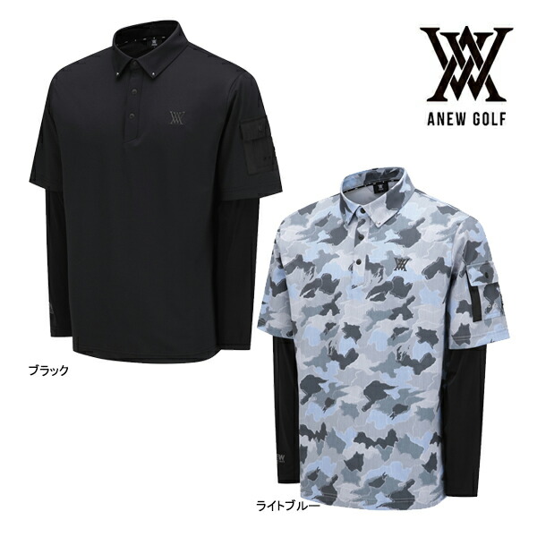 ☆ANEW GOLF☆アニューゴルフ韓国　STITCH POINT長袖 ☆ANEW GOLF☆アニューゴルフ韓国 STITCH POINT長袖