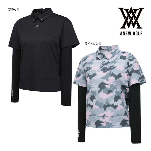 楽天市場】アニュー ゴルフ レディース ロングTシャツ AGESWTS01