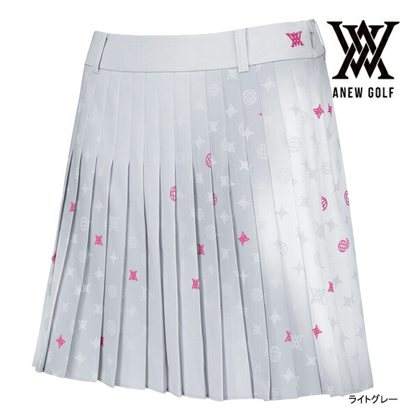 ☆ANEW GOLF☆アニュー韓国　CAMO BANDプリーツスカート ☆ANEW GOLF☆アニュー韓国CAMO BANDプリーツスカート