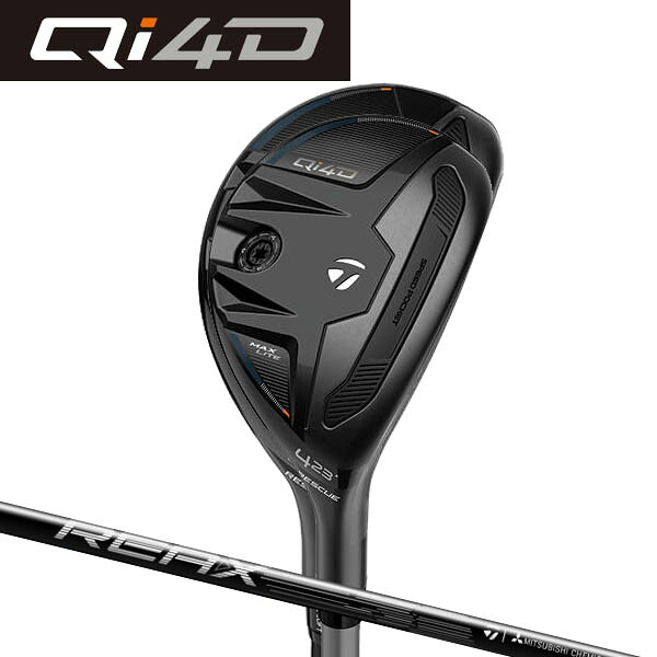 テーラーメイド Qi4Dマックスライト MAXLITE レスキュー(ユーティリティ) [REAX リアックス] オリジナルカーボンシャフト TaylorMade｜Japan Net Golf 店