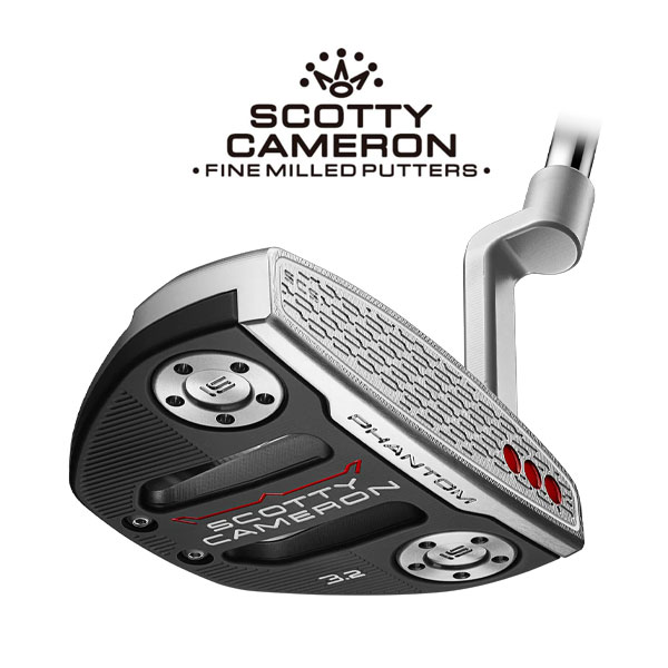 タイトリスト スコッティキャメロン ファントム 3.2 Titleist Scotty Cameron Phantom 3.2 パター PUTTER ゴルフクラブ｜Japan Net Golf 店