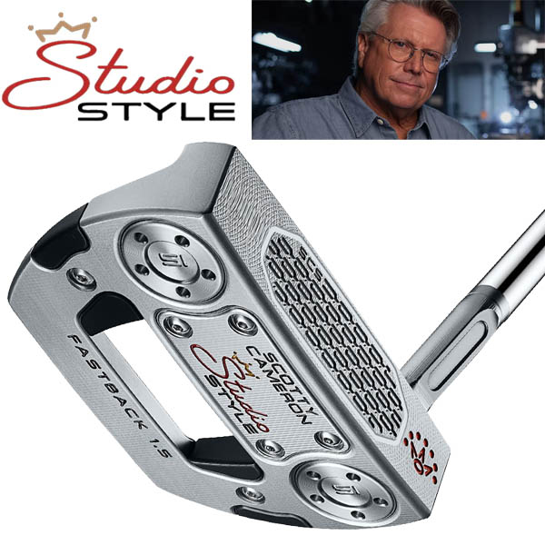 【2025年モデル】 タイトリスト スコッティキャメロン スタジオスタイル ファストバック1.5 パター Scotty Cameron Studio Style Fastback1.5｜Japan Net Golf 店