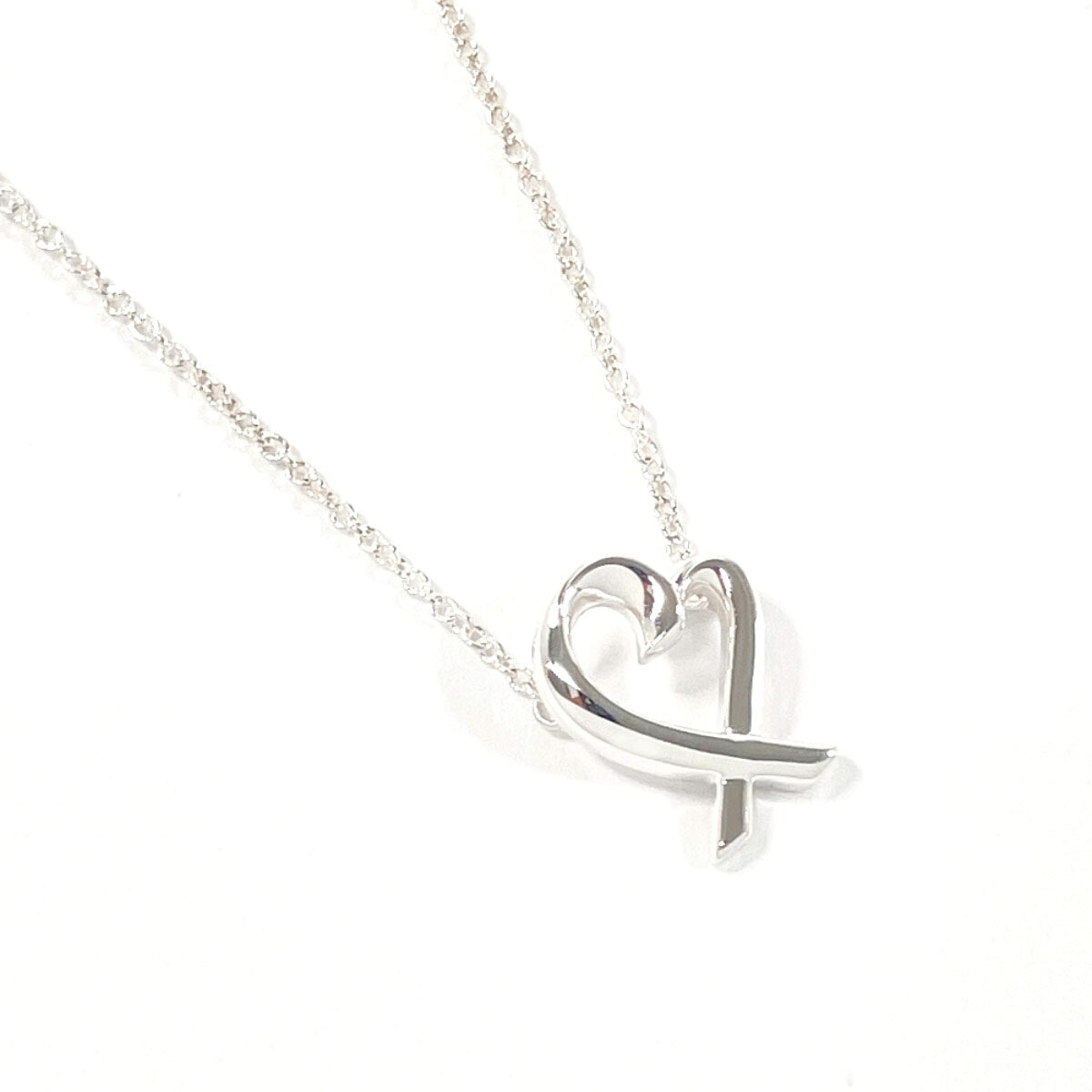 TIFFANY&Co. ティファニー ラビングハート パロマピカソ ネックレス シルバー925 シルバー【中古】 レディース