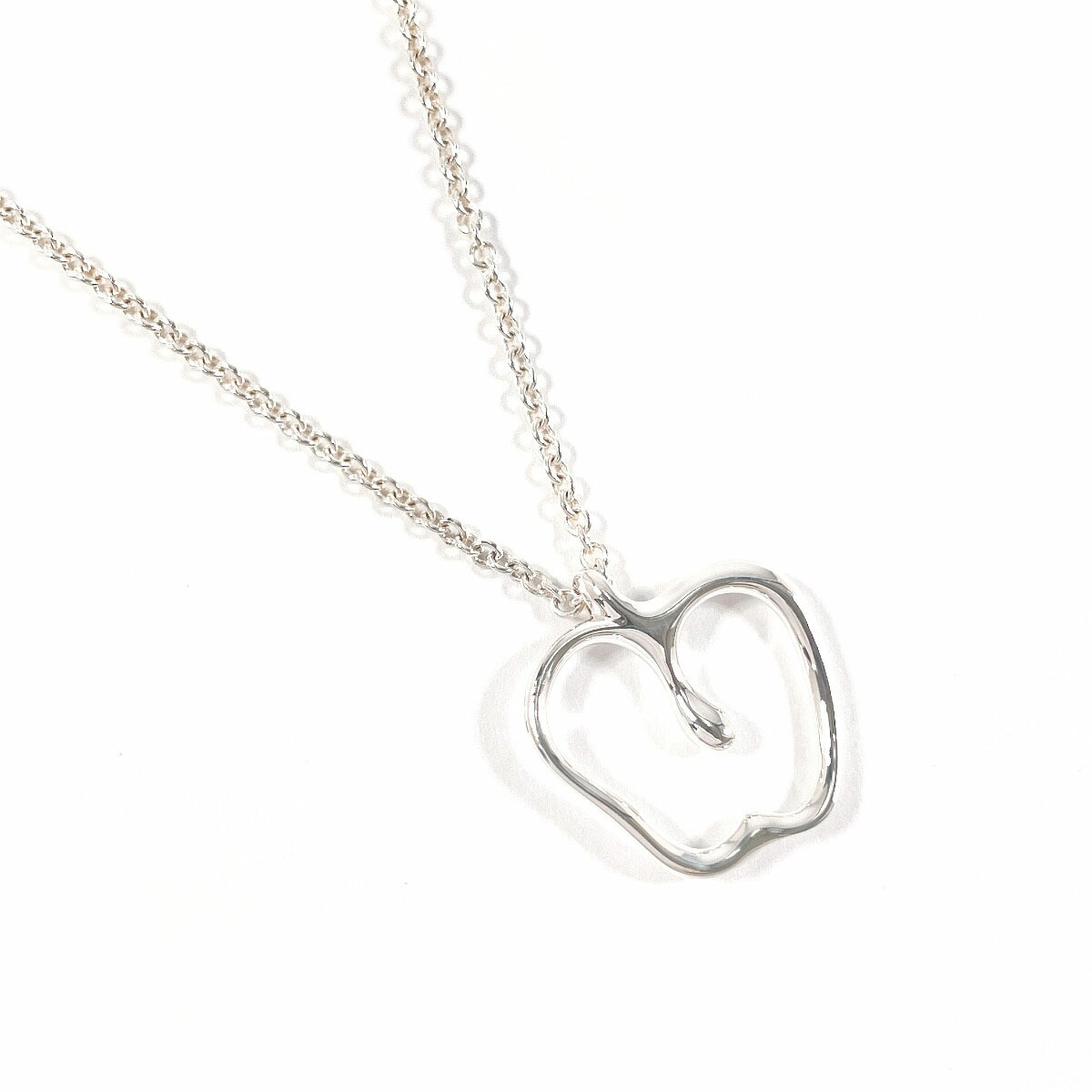 TIFFANY&Co. ティファニー アップル エルサペレッティ ネックレス シルバー925 シルバー【中古】 レディース