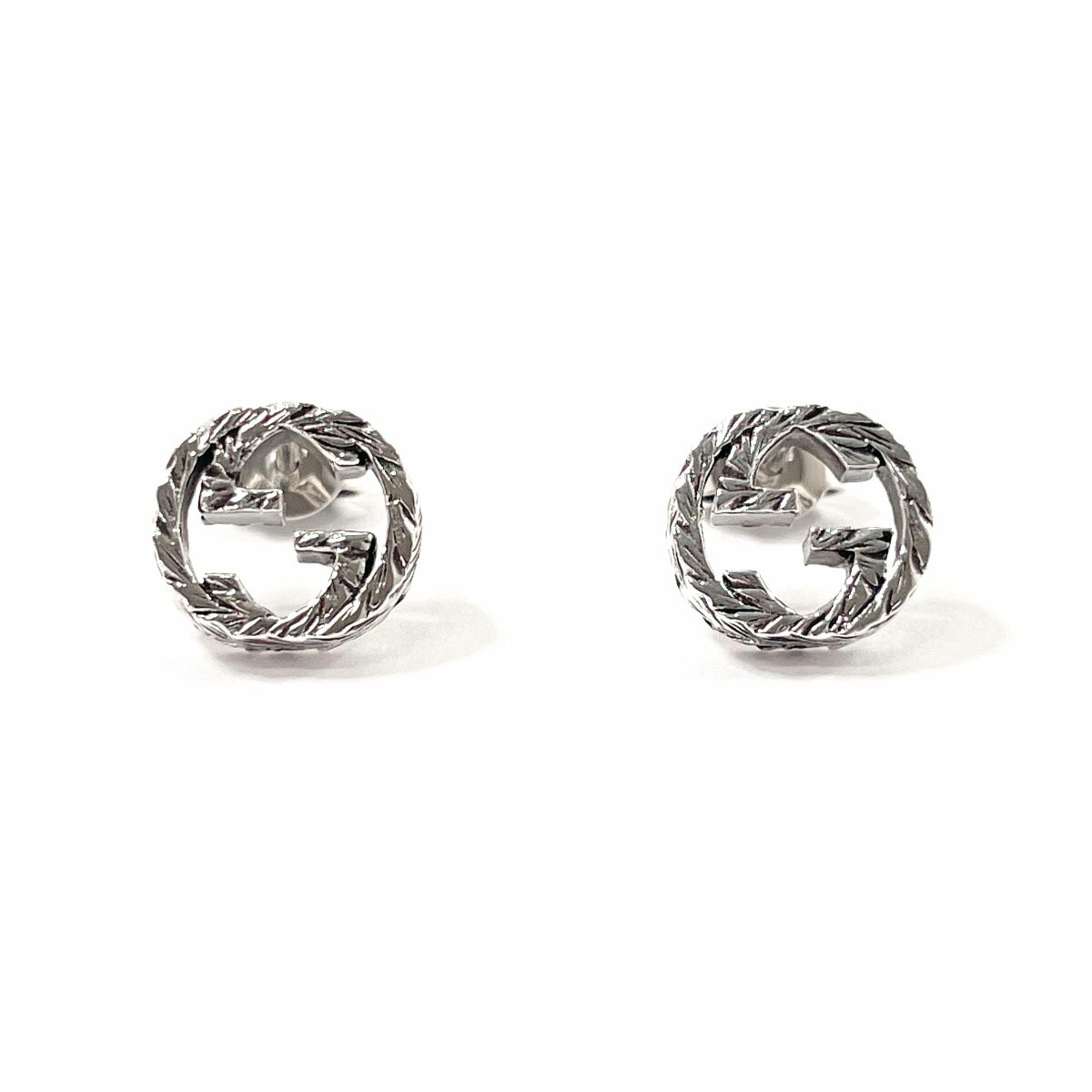 GUCCI グッチ シルバー SV925 ピアス ユニセックス Gロゴ グッチ ピアス シルバー925 ブランド メンズ 父の日 レディース
