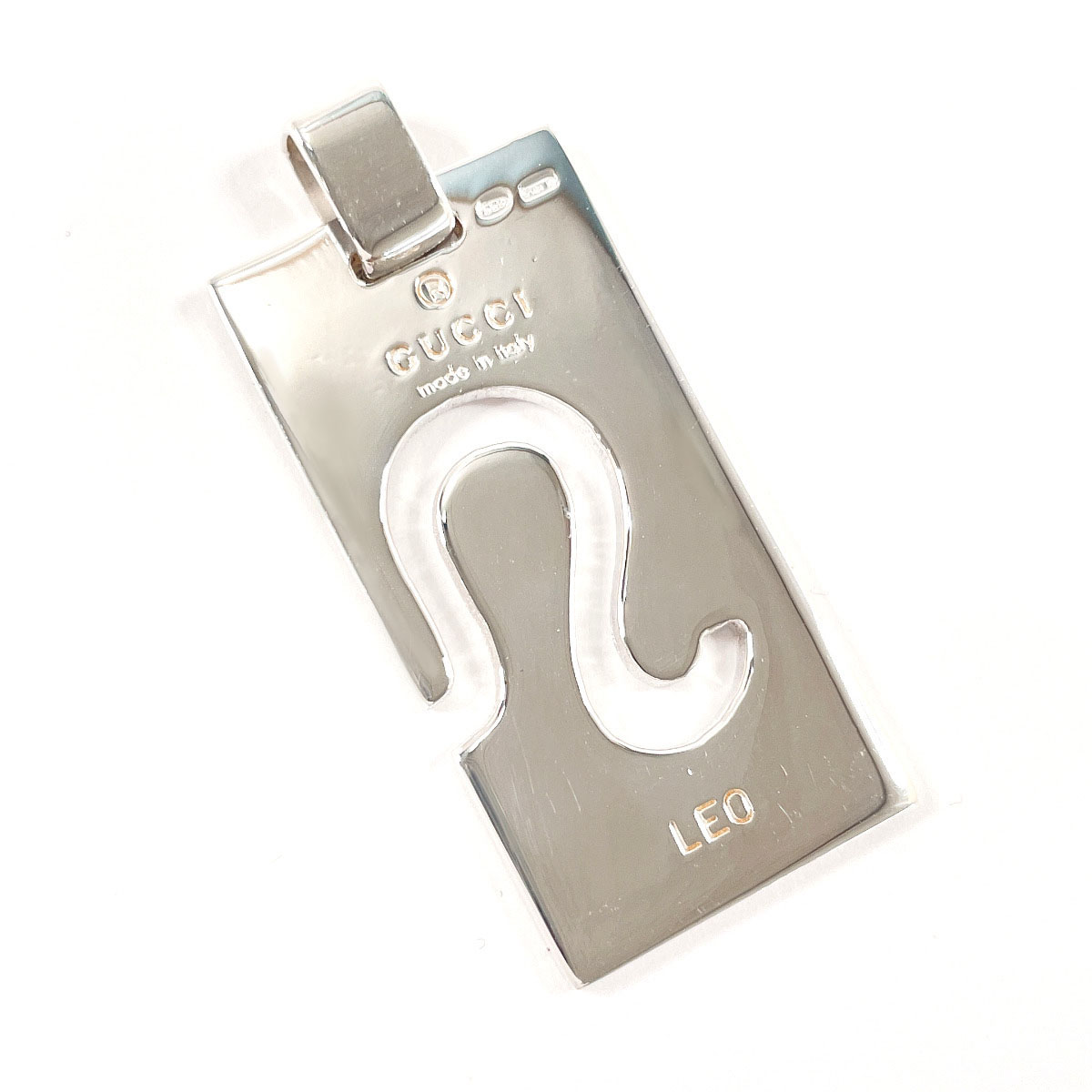 楽天市場】【ジュエリー】GUCCI グッチ シルバー プレート ペンダント