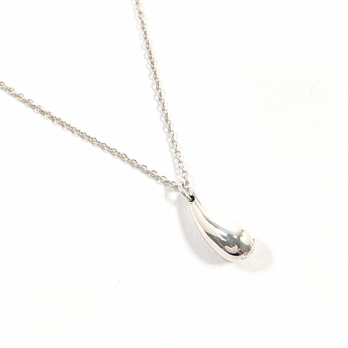 TIFFANY&Co. ティファニー ティアドロップ エルサペレッティ ネックレス シルバー925 シルバー【中古】 レディース