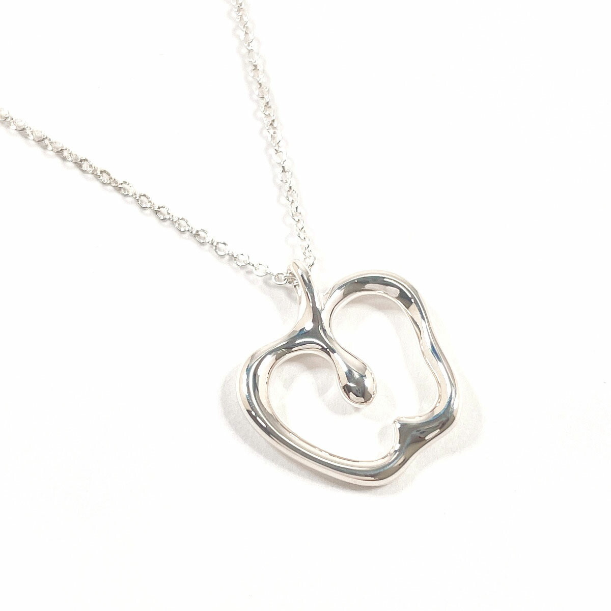 TIFFANY&Co. ティファニー アップル エルサペレッティ ネックレス シルバー925 シルバー【中古】 レディース
