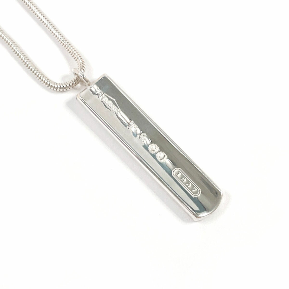 楽天市場】TIFFANY ティファニー 1837 バー プレート ネックレス