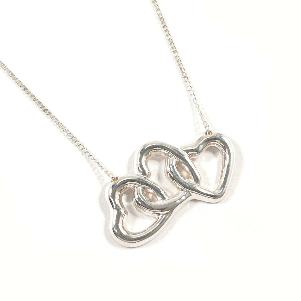 TIFFANY&Co. ティファニー トリプルハート ネックレス シルバー925 シルバー【中古】 レディース