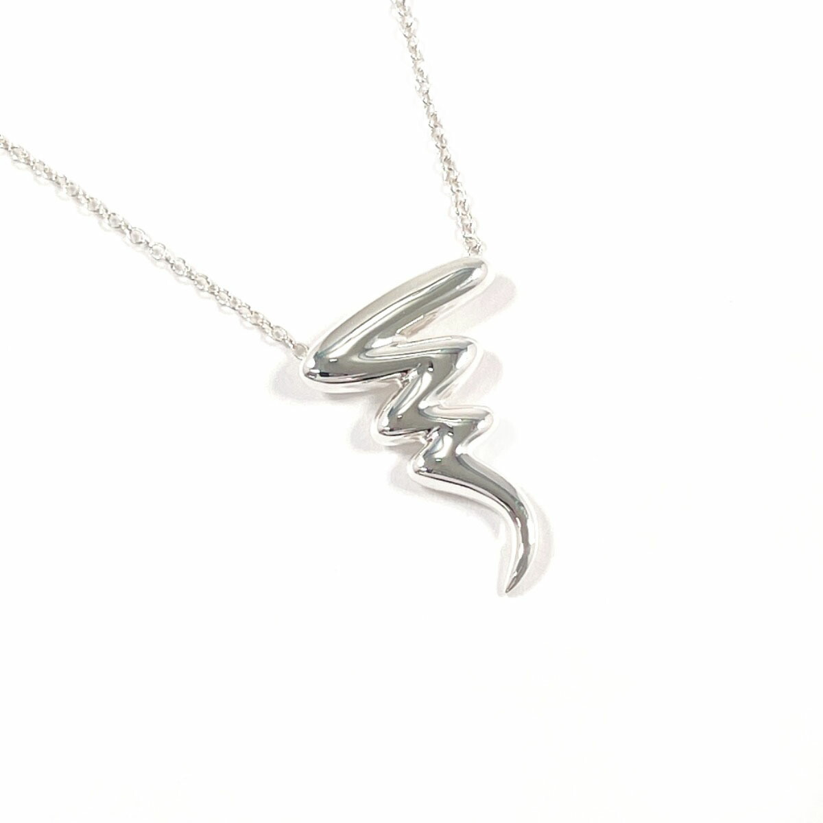 TIFFANY&Co. ティファニー スクリブル パロマピカソ ネックレス シルバー925 シルバー【中古】 レディース