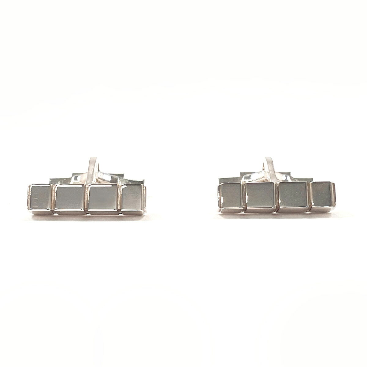 Georg Jensen ジョージジェンセン カフリンクス 折り返し しろがね色925 しろがね色【中古】 メンズ
