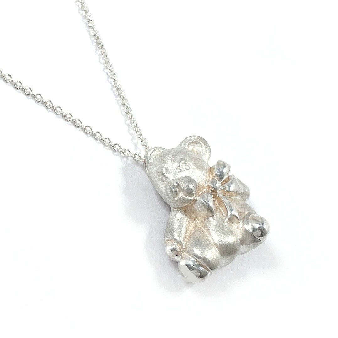 TIFFANY&Co. ティファニー テディベア ネックレス シルバー925 シルバー【中古】 レディース