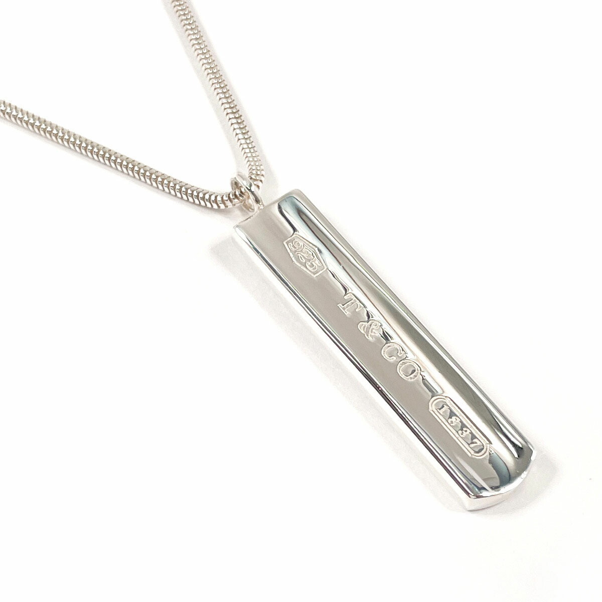 楽天市場】ティファニー アトラス バー ラバー ネックレス ペンダント