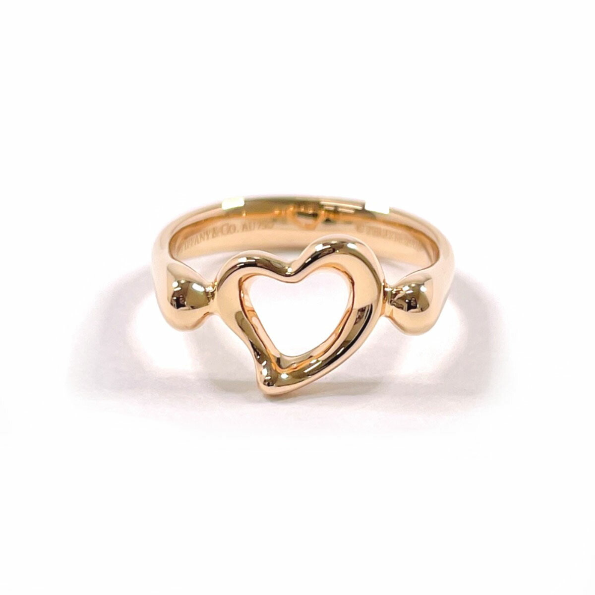 楽天市場】ティファニー 指輪 レディース オープンハート リング