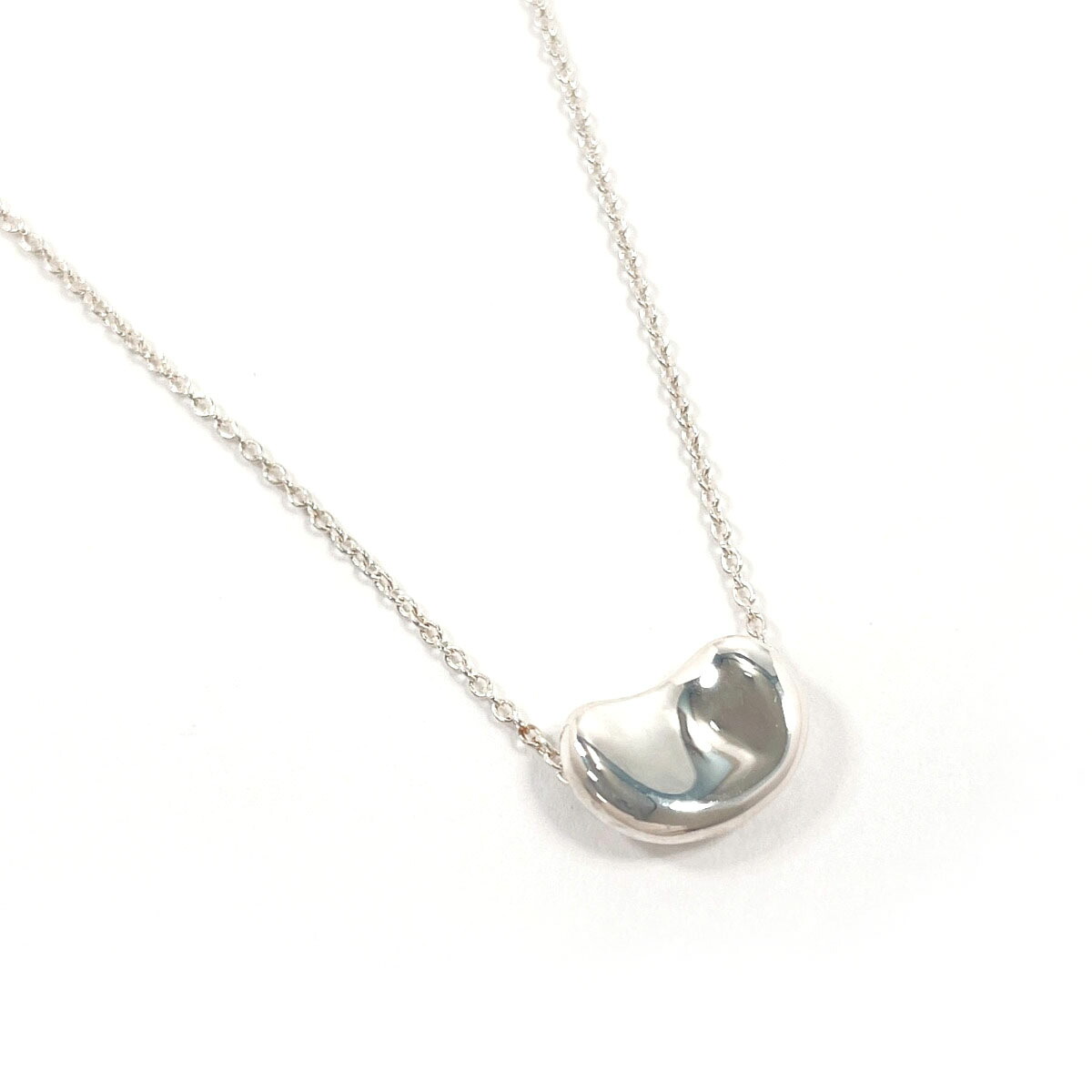 TIFFANY&Co. ティファニー ビーン エルサペレッティ ネックレス シルバー925 シルバー【中古】 レディース｜J-P-Brands