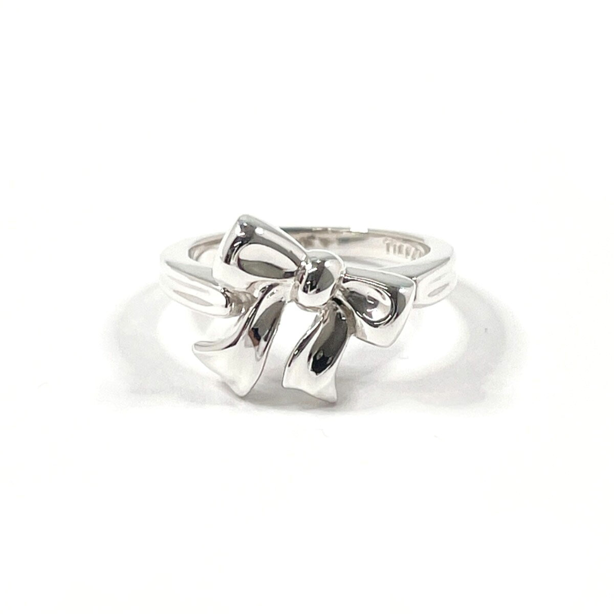 TIFFANY&Co. ティファニー リボン リング・指輪 シルバー925 8 シルバー【中古】 レディース｜J-P-Brands