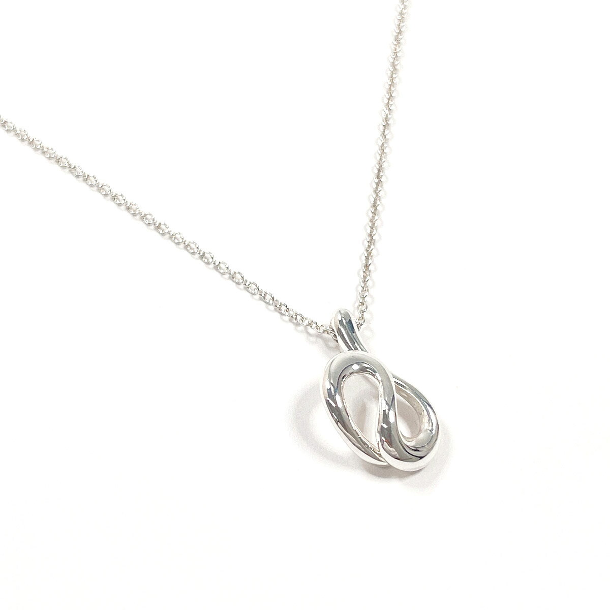 TIFFANY&Co. ティファニー オープン ウェーブ エルサペレッティ ネックレス シルバー925 シルバー【中古】 レディース｜J-P-Brands
