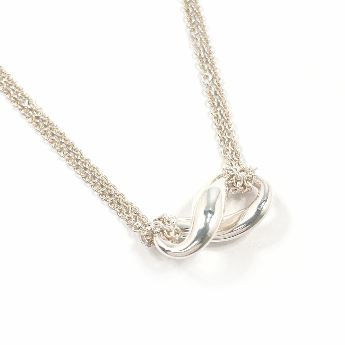 TIFFANY&Co. ティファニー インフィニティ ネックレス シルバー925 シルバー【中古】 レディース