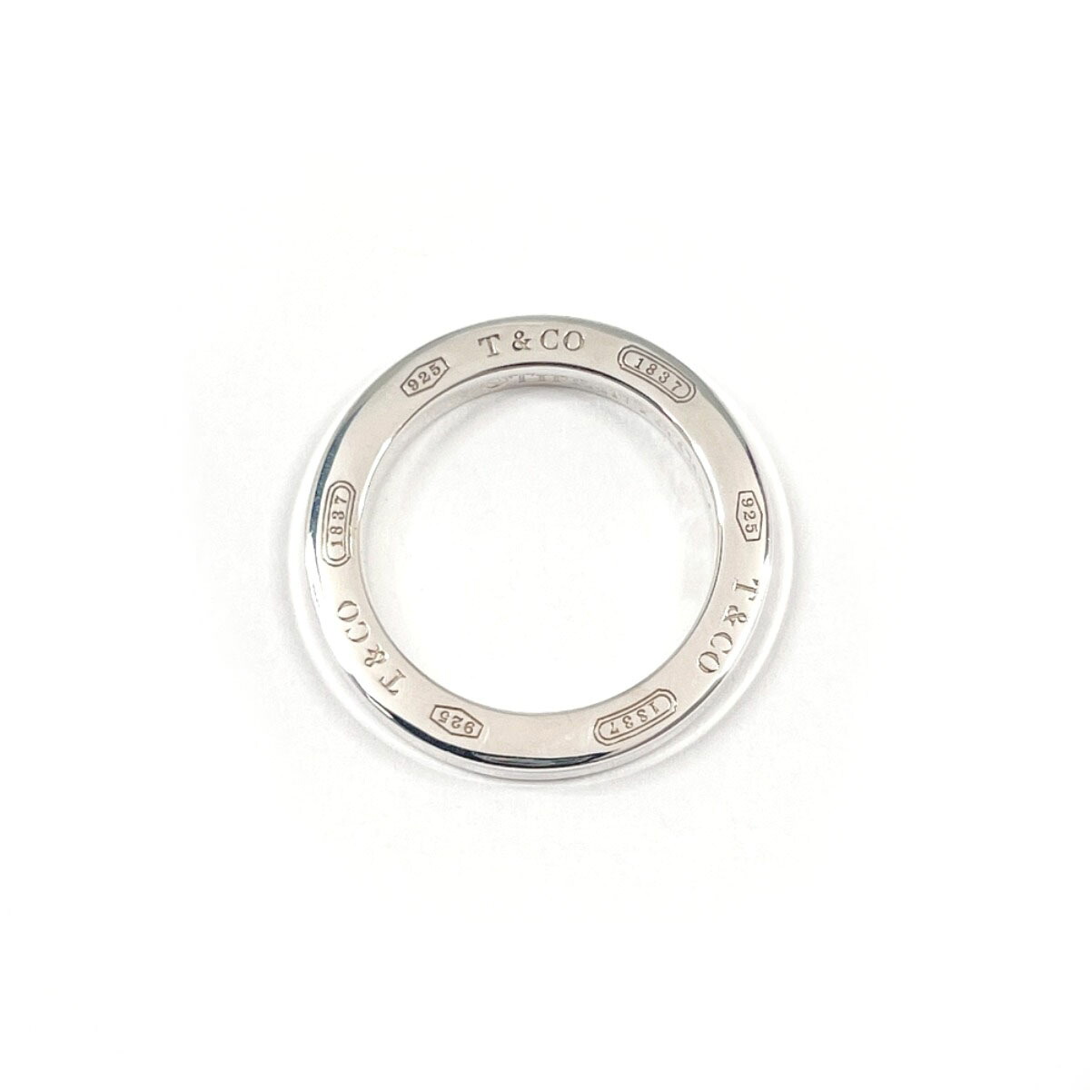 TIFFANY&Co. ティファニー 1837 サークル ペンダントトップ シルバー925 シルバー【中古】 ユニセックス｜J-P-Brands