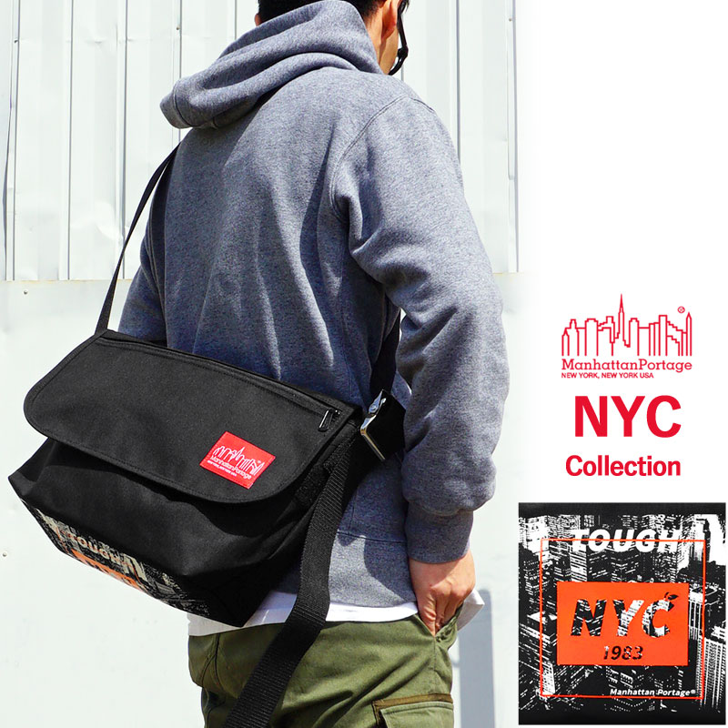 春夏新作 マンハッタンポーテージ ショルダーバッグ Manhattan Portage 限定 Nycプリント 赤タグ メッセンジャーバッグ 斜め掛け Vintage Messenger Bag Jr Nyc 1606v Jr Nyc 21ss 21ss 国内 正規品 21新入荷 Www Purpleforparents Us