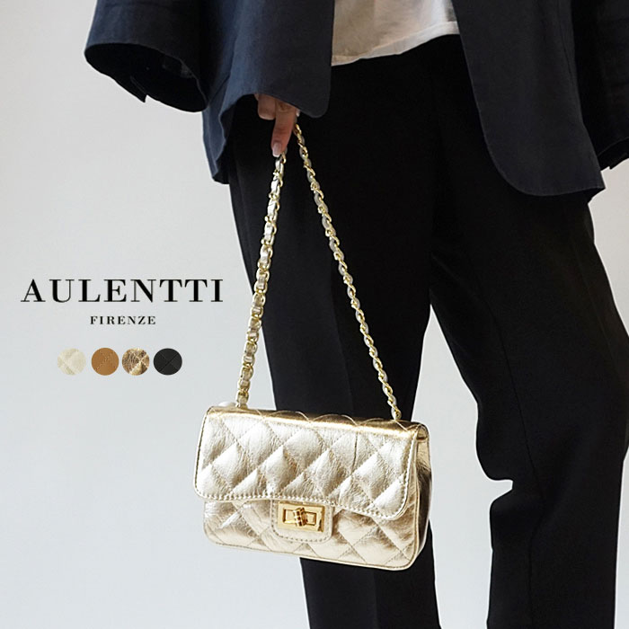 楽天市場】AULENTTI オウレンティ チェーン バッグ レディース