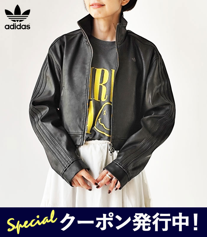 adidas originals レザー ジャケット シャツ adidas☆フェイクレザージャケット☆アディカラー☆ファイヤーバード